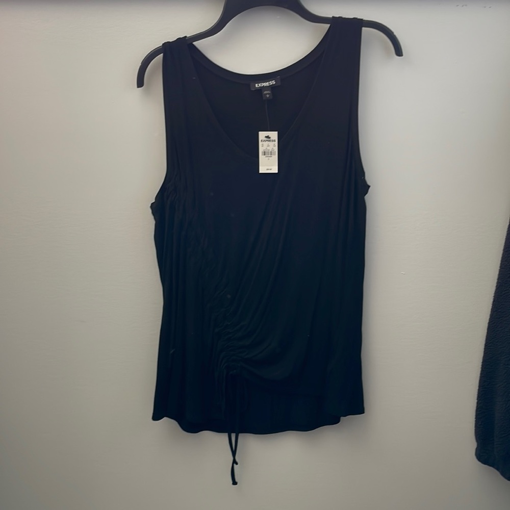 NWT Express Ruched Tank Top